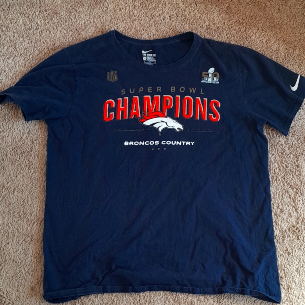Denver Broncos Super bowl 50 championship t shirt